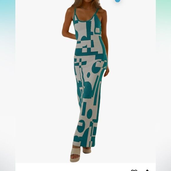 Bodycon Dress Summer Knit Midi Maxi Dress - Picture 3 of 11